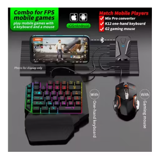 Combo Gamer 4 en 1 Para Celular JG-833