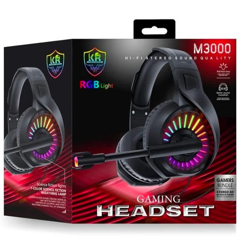Auriculares Diadema Gamer M3000 con cabl