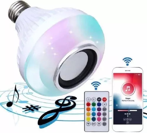 Bombillo Parlante Con Bluetooth