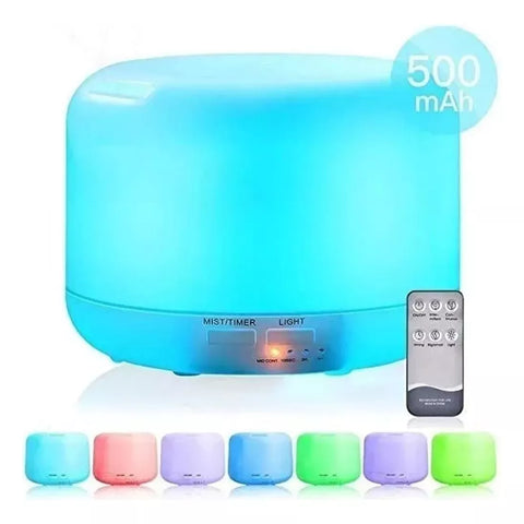 Difusor Humidificador Masmelo 500ml Rgb