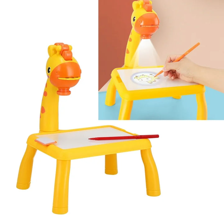 Proyector De Dibujo Infantil Con Luz