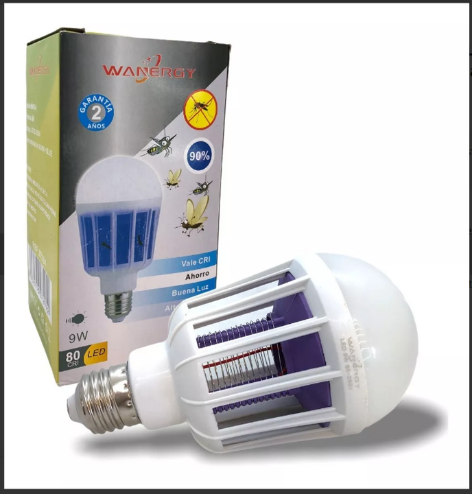 Foco Mata Mosquitos, Led 9w