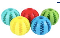PELOTA DE GOMA PARA PERROS QH001S