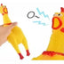 Pollo Chillón De Hule Goma Gallina Muñec